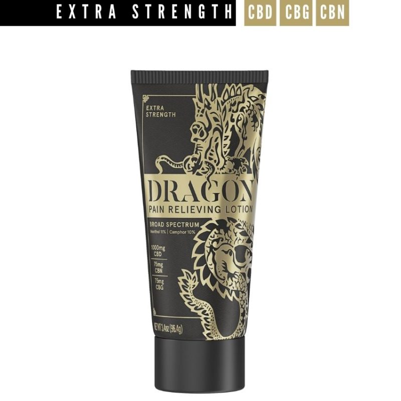 Dragon Pain Relieving Lotion Extra Strength 3.4oz - Broad Spectrum Formula