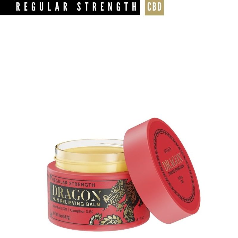Dragon Pain Relieving Balm Regular Strength Jar 2oz - Isolate Formula