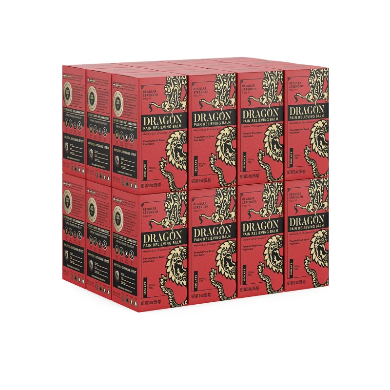 RED CASES: Jars, Lotions, Roll-Ups, Travel | 6, 12 & 24 Units